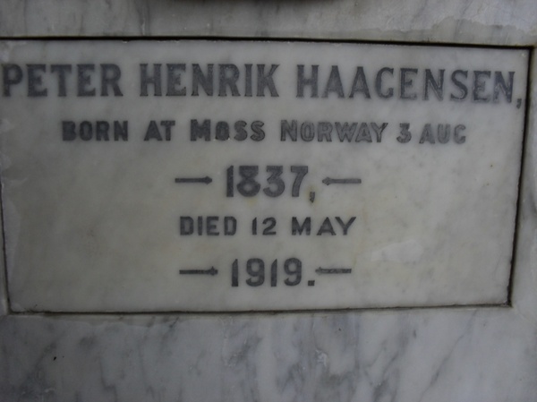 Haagensen Memorial