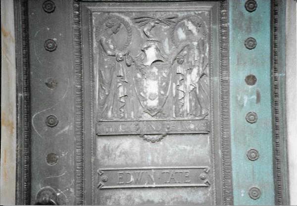 Tate, Putney Vale, detail of door